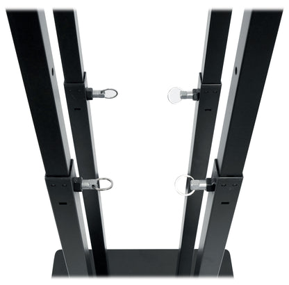 ROCK SPOT 260W 2-Pack + RTP33-TV Black Totem/TV Stands Bundle