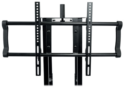 ROCK SPOT 260W 2-Pack + RTP33-TV Black Totem/TV Stands Bundle