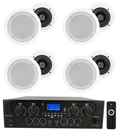 RPA40BT + HC55 White 8-Pack Bundle