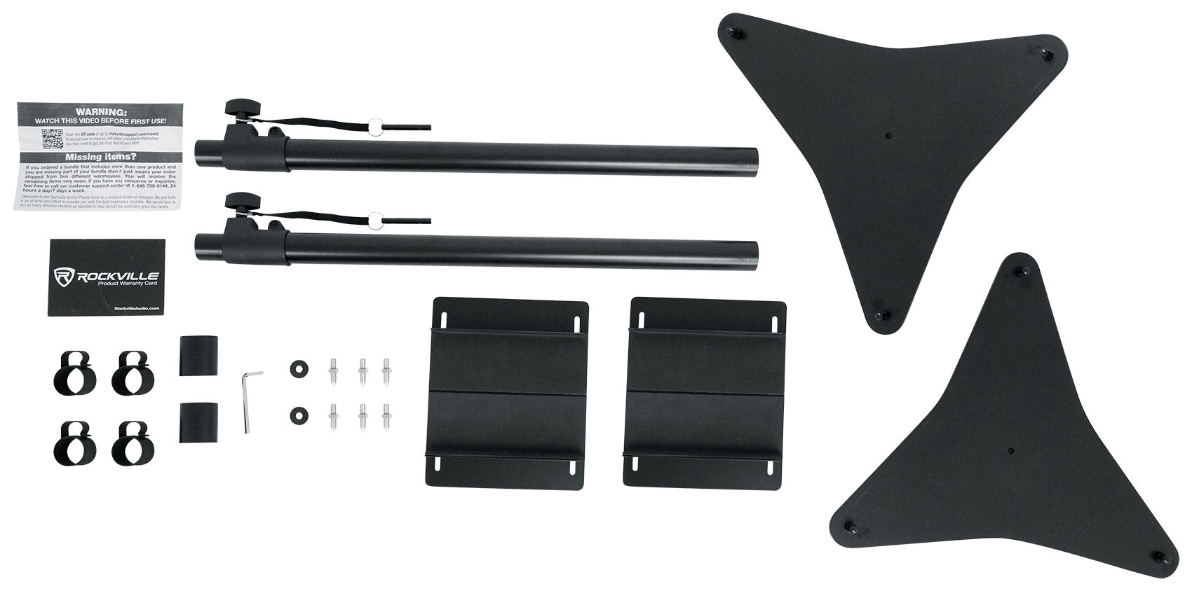 APM5W White + RVSM5 Adjustable Stands Bundle