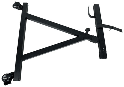 Rockville Z45W Keyboard Stand + Z-Shelf Utility Shelf Bundle