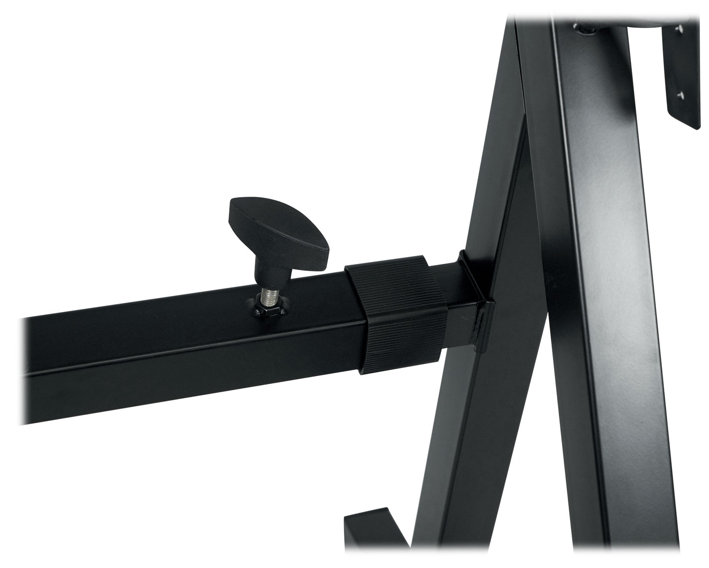 Rockville Z45W Keyboard Stand + Z-Shelf Utility Shelf Bundle