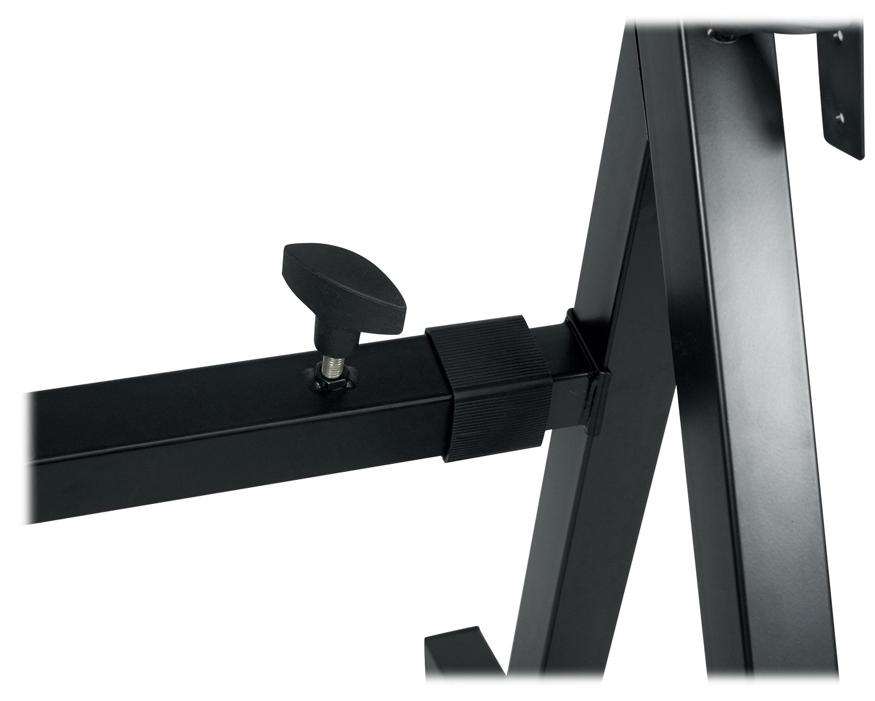 Rockville Z45W Keyboard Stand + Z-Shelf Utility Shelf Bundle