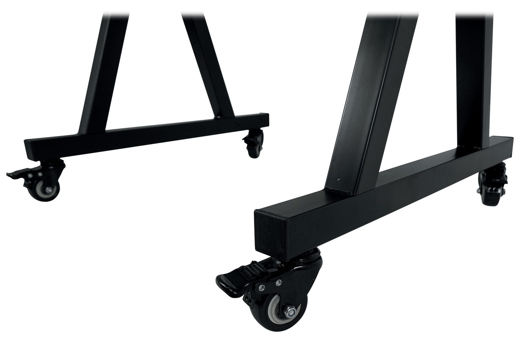 Rockville Z45W Keyboard Stand + Z-Shelf Utility Shelf Bundle
