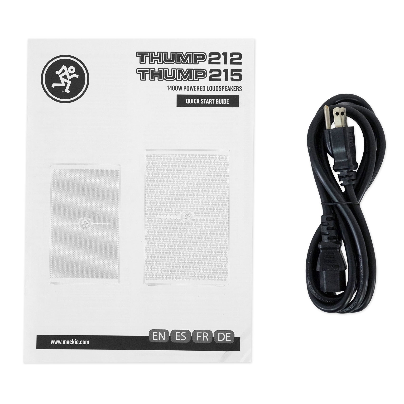 2 Mackie Thump215 15" 1400w Powered DJ PA Speakers w/Wireless Linking Thump 215