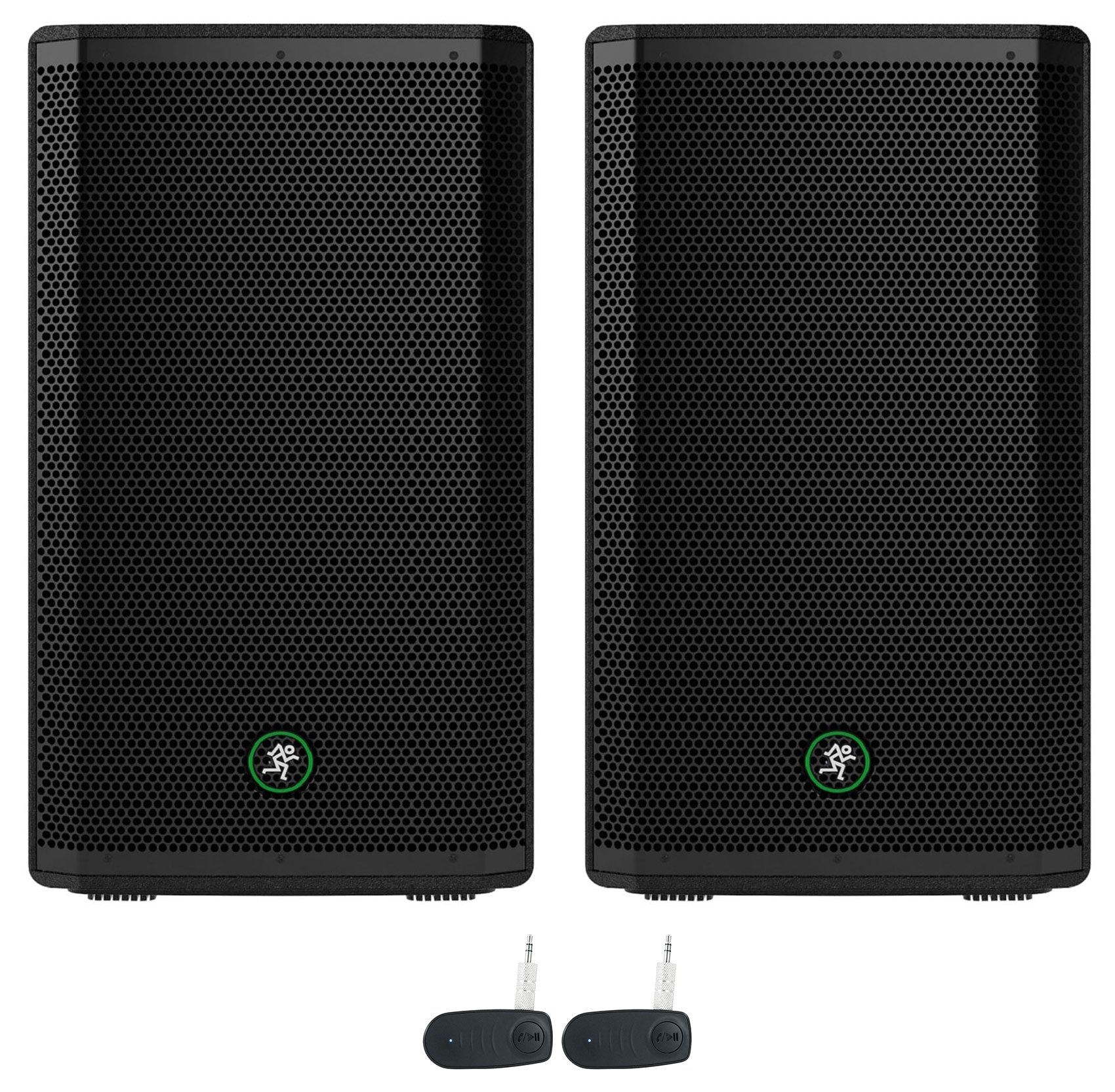 2 Mackie Thrash212 12” 1300W Active DJ PA Speakers with Wireless Linking Thrash 212