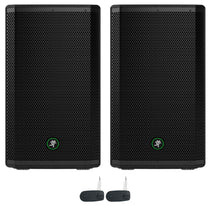 2 Mackie Thrash212 12” 1300W Active DJ PA Speakers with Wireless Linking Thrash 212