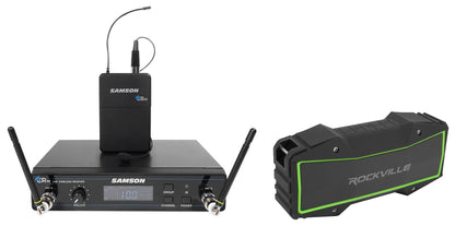 SAMSON Concert 99 Presentation Lavalier Microphone D-Band+Free Bluetooth Speaker