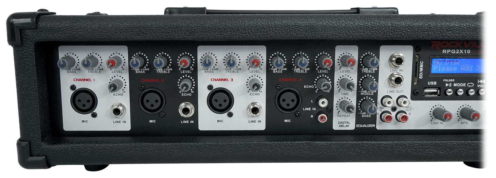 RPG2X10 + Dual UHF Wireless Microphones Bundle