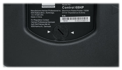 (6) JBL CONTROL 68HP 70v Commercial 8" Hanging Pendant Speakers+Bluetooth Amp