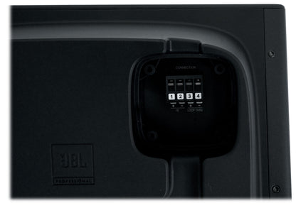 6) JBL SLP12/T-BK Sleek Low-Profile On Wall Mount 3" 70v Commercial Speakers+Amp