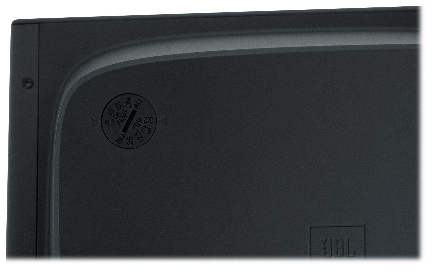 10 JBL SLP14/T-BK Sleek Low-Profile On Wall Mount 4" 70v Commercial Speakers+Amp