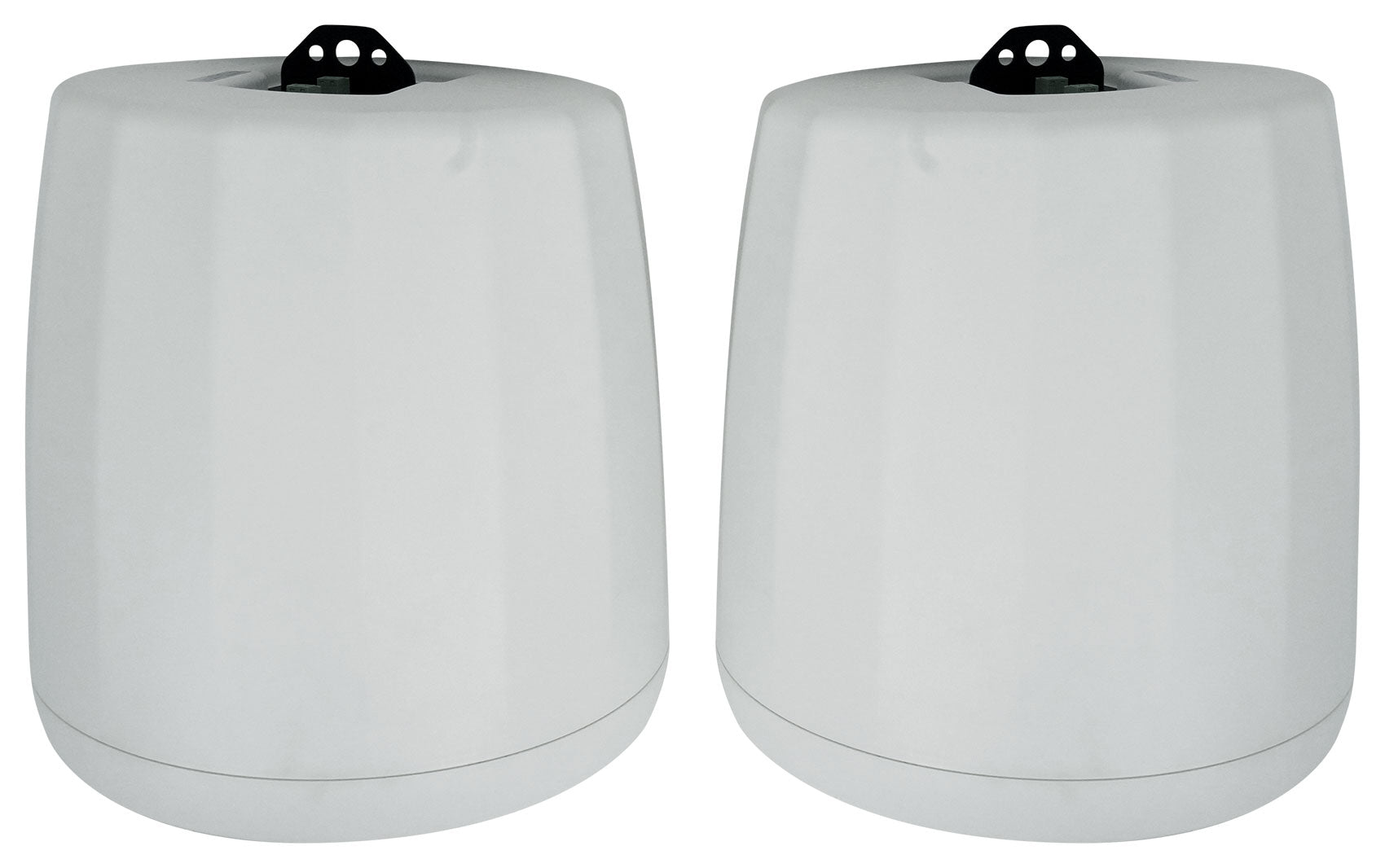 (6) JBL CONTROL 68HP-WH 70v Commercial 8" Hanging White Pendant Speakers+Amp