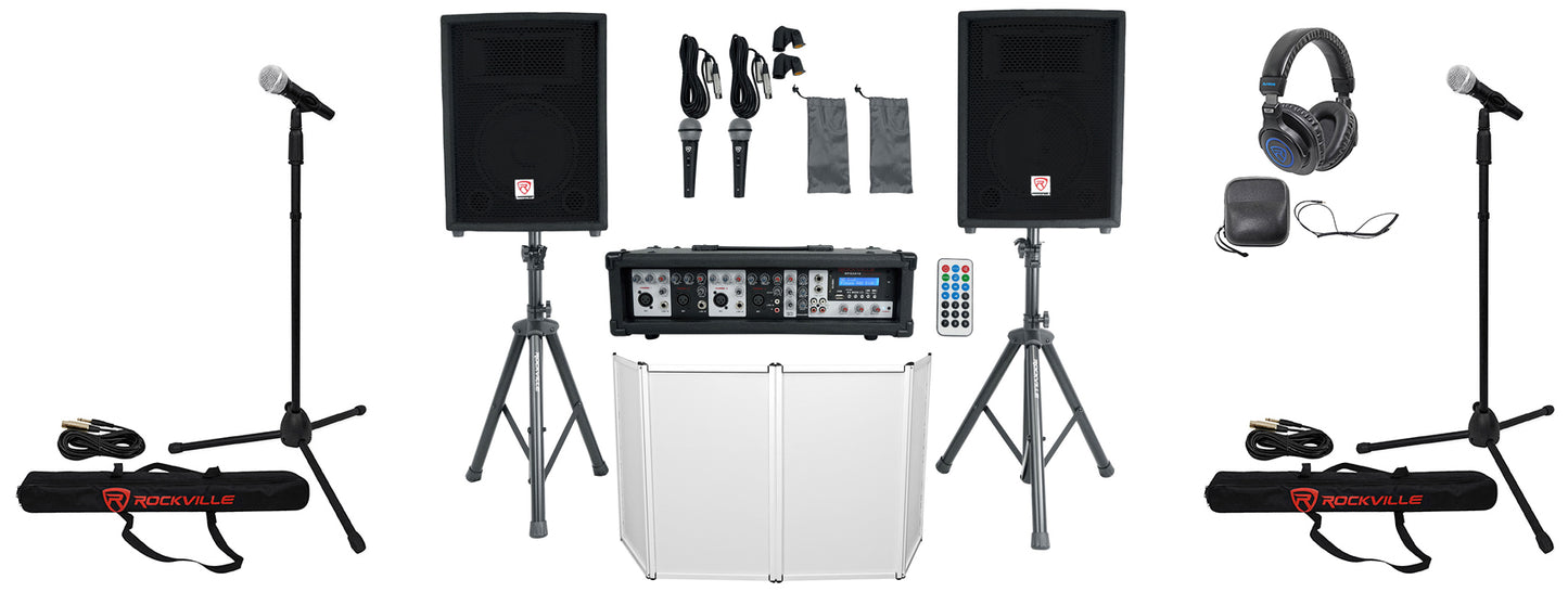 RPG2X10 PA System + DJ Event Facade Bundle