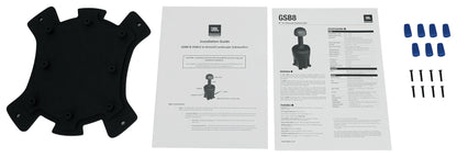 (12) JBL-GSF3-GN 3" Landscape Ground Stake 70v Commercial Speakers+8" Sub+Amp