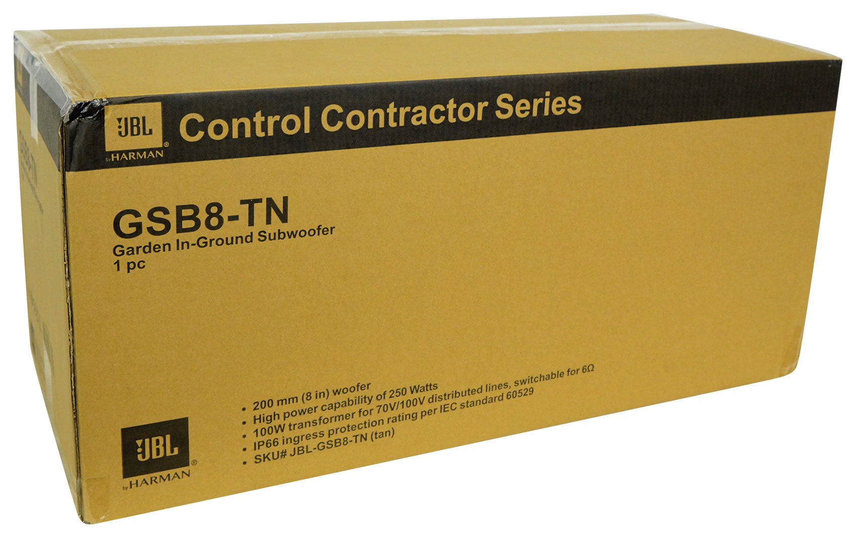 (10) JBL GSF6-TN 6.5" Landscape Ground Stake 70v Commercial Speakers+12" Sub+Amp