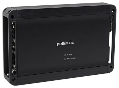 Polk Audio PAD4000.4 800w RMS 4-Channel Marine Boat Amplifier+Amp Kit PA D4000.4