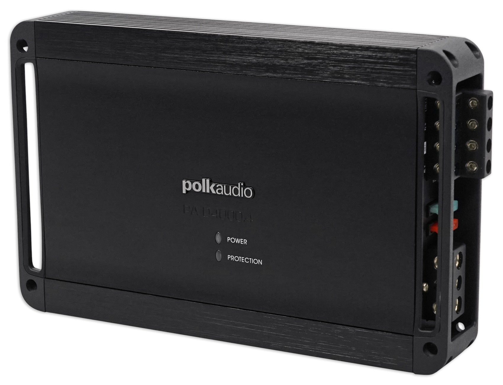Polk Audio PAD4000.4 800w RMS 4-Channel Marine Boat Amplifier+Amp Kit PA D4000.4