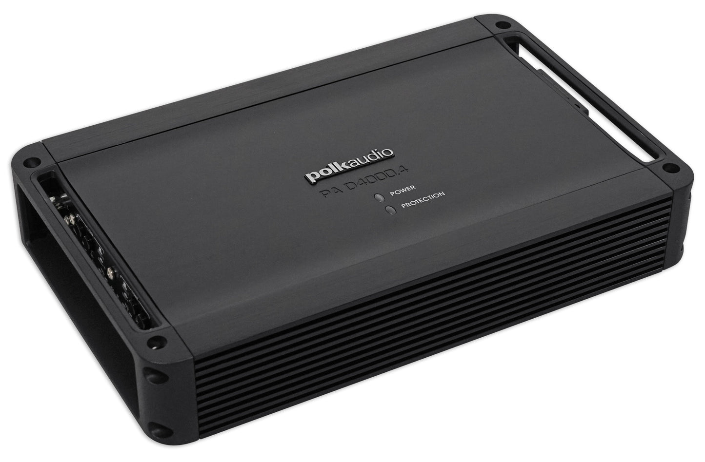 Polk Audio PAD4000.4 800w RMS 4-Channel Marine Boat Amplifier+Amp Kit PA D4000.4