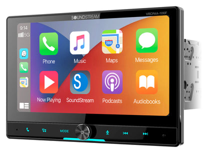 Soundstream VRCPAA-106F 10.6" Car Receiver Bluetooth/Carplay/Android+Backup Cam