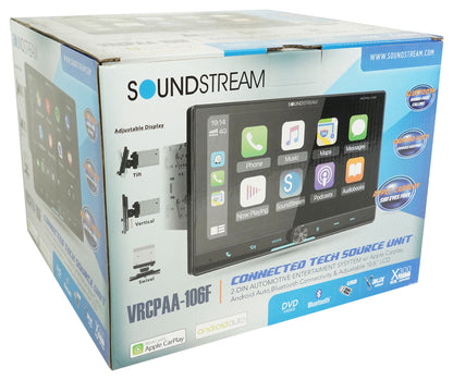 Soundstream VRCPAA-106F 10.6" Car Receiver Bluetooth/Carplay/Android+Backup Cam