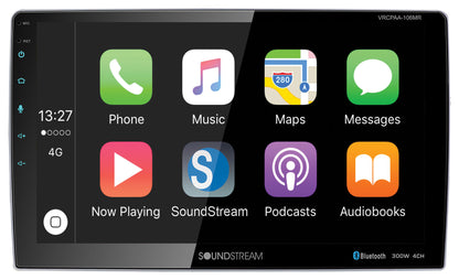 Soundstream VRCPAA-106M 10.6" Car Receiver Bluetooth/Carplay/Android+Backup Cam