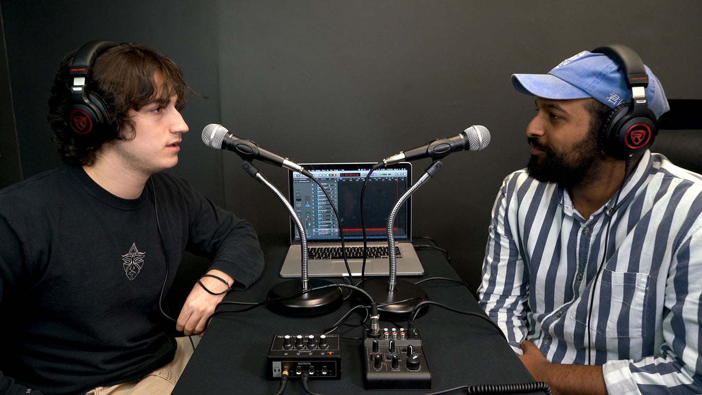 R-TRACK 2x2 2-Pack + RHPA4 Headphone Amplifier Bundle