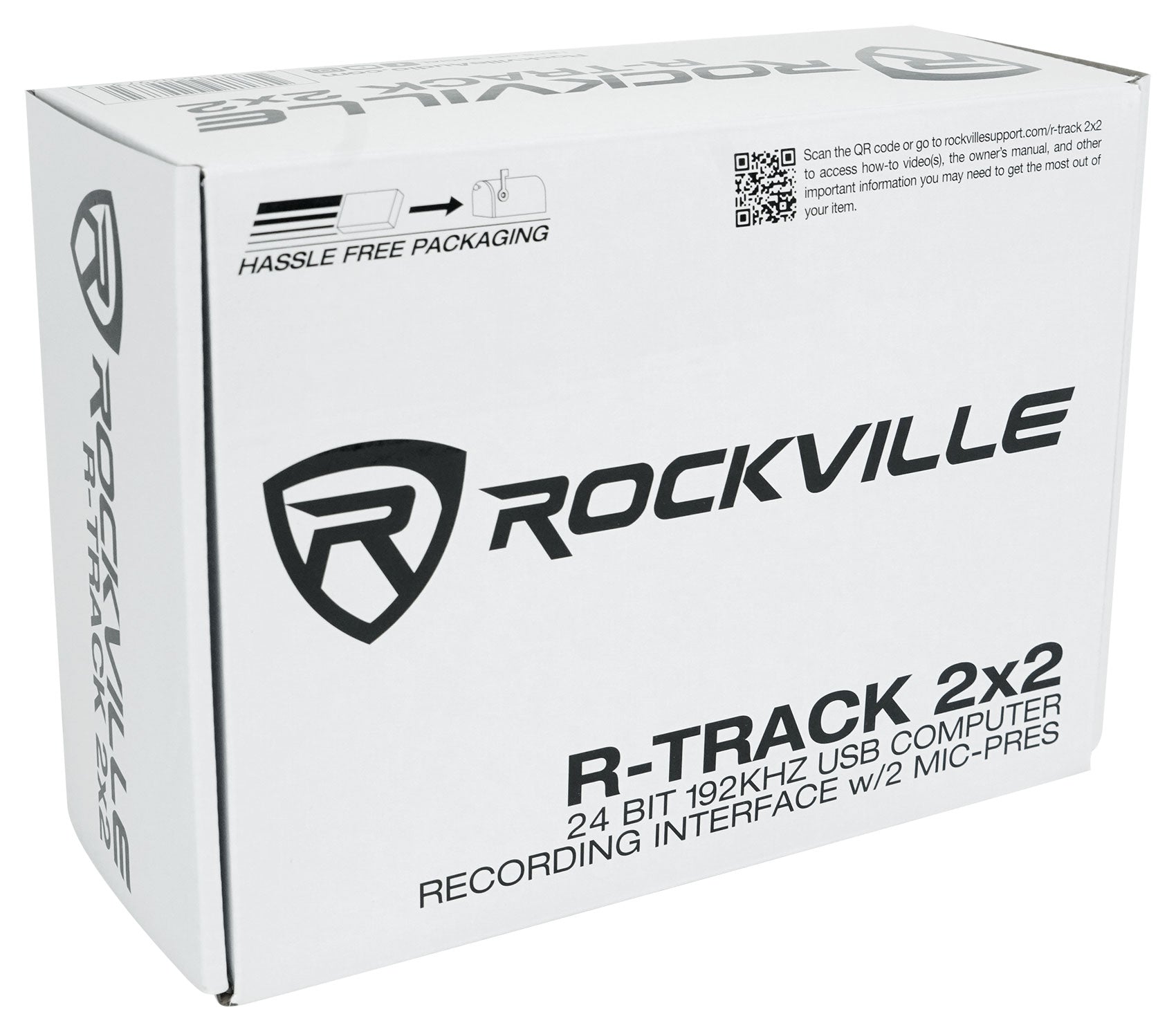 R-TRACK 2x2 + RCM03 Microphone Bundle