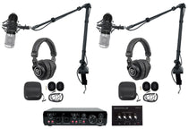 R-TRACK 2x2 + (2) RCM01 + (2) PRO-M50 + R-BOOM 34 + RHPA4 Bundle