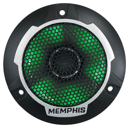 Memphis Audio SRXP62CV2 SRX 6.5" 250w Component Car Speakers w/ LED+Free Boombox