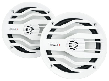 NK2-116W White 2-Pack + 4-Zone Marine Receiver Bundle