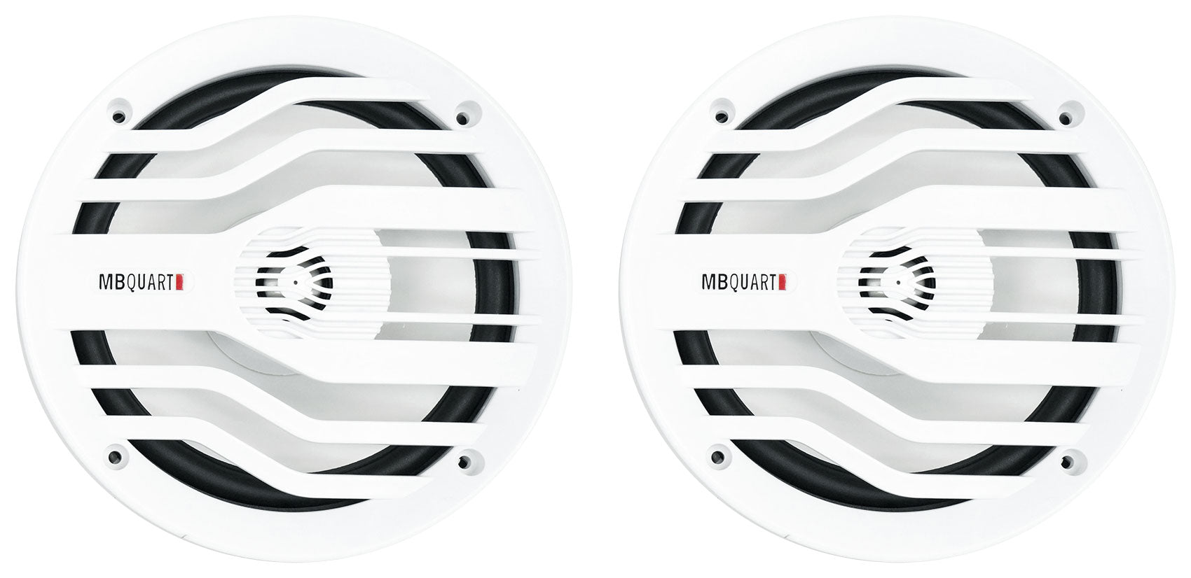 NK2-116W White 2-Pack + 4-Zone Marine Receiver Bundle