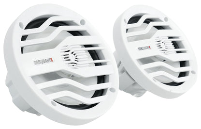 NK2-116W White 2-Pack + 4-Zone Marine Receiver Bundle