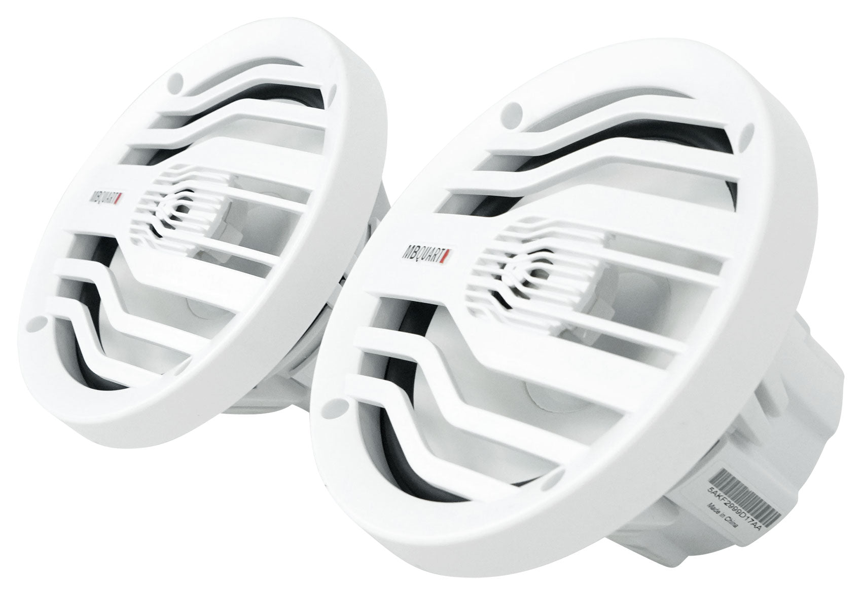 NK2-116W White 2-Pack + 4-Zone Marine Receiver Bundle