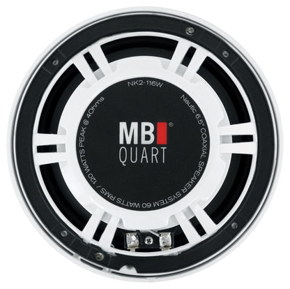 NK2-116W White 2-Pack + 4-Zone Marine Receiver Bundle