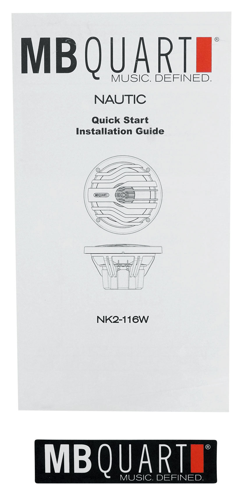 NK2-116W White 2-Pack + 4-Zone Marine Receiver Bundle