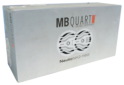 NK2-116W White 2-Pack + 4-Zone Marine Receiver Bundle