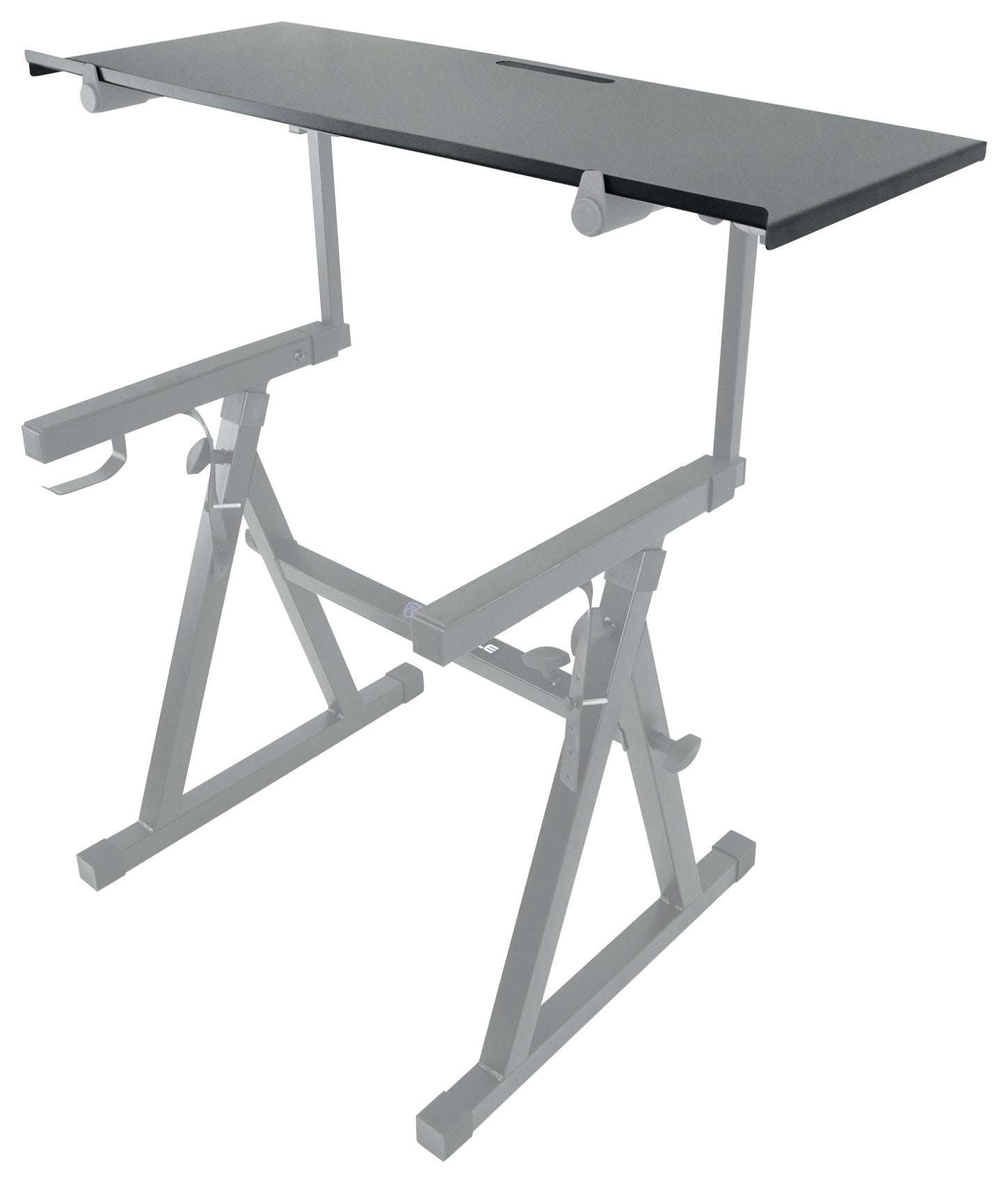 RKS42X 2-Tier X-Stand + Z-SHELF Utility Shelf Bundle