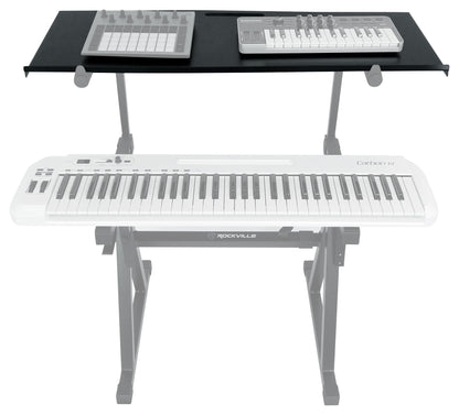 RKS42X 2-Tier X-Stand + Z-SHELF Utility Shelf Bundle