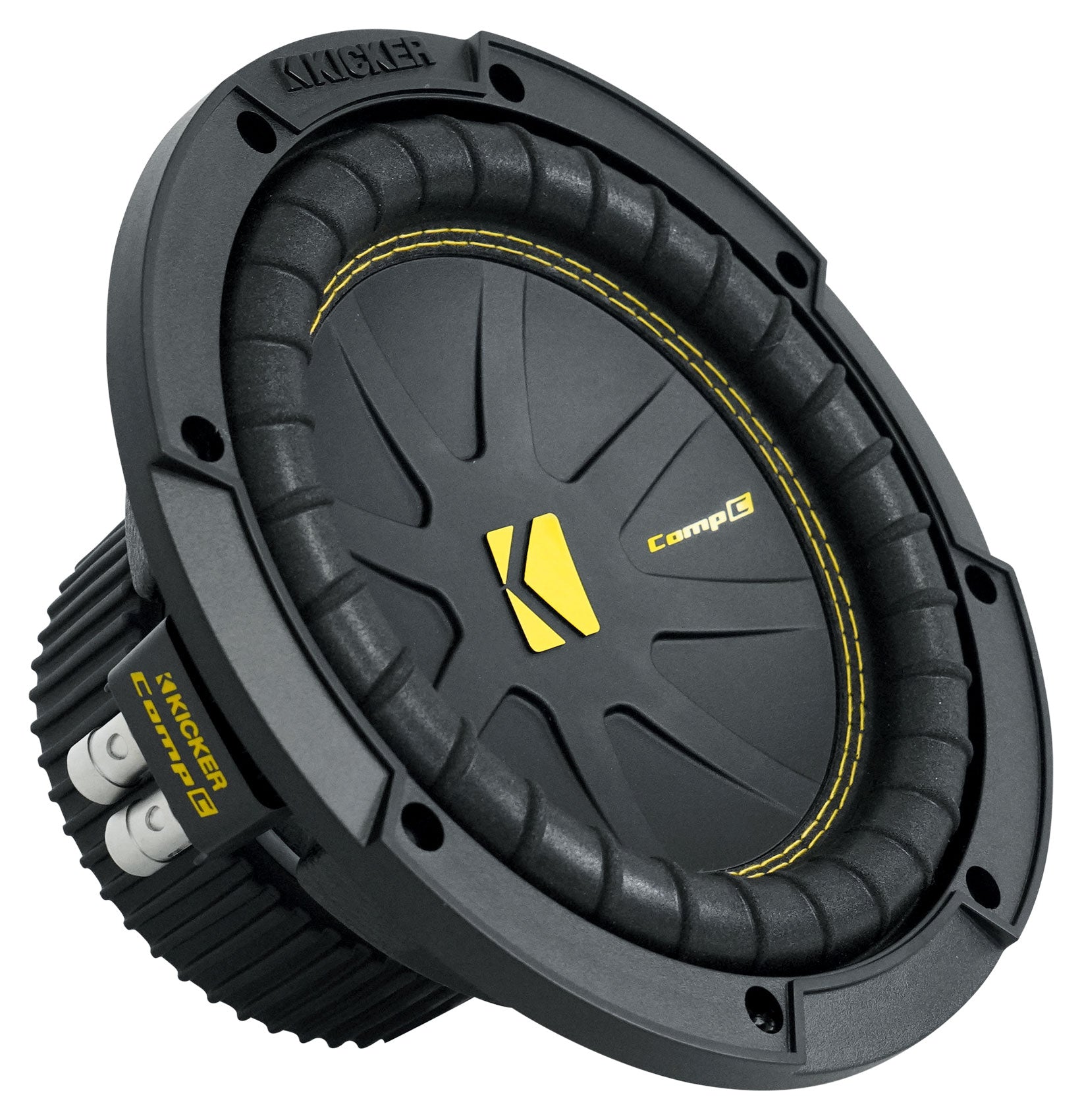 Kicker 50CWCD84 CompC 8" DVC 4 ohm Car Subwoofer+Amplifier+Vented Sub Box CWCD84