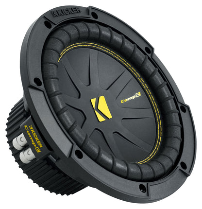 Kicker 50CWCD84 CompC 8" DVC 4 ohm Car Subwoofer+Amplifier+Vented Sub Box CWCD84