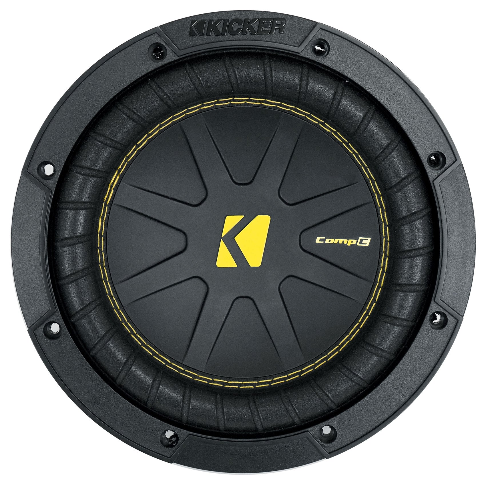 Kicker 50CWCD84 CompC 8" DVC 4 ohm Car Subwoofer+Amplifier+Vented Sub Box CWCD84