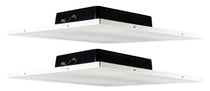 (2) Rockville DCS8T 70V Commercial Drop Ceiling Tile Speakers 4 Office/Restaurant