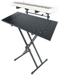 RKS42X 2‑Tier X‑Stand + KS1 Shelf Bundle