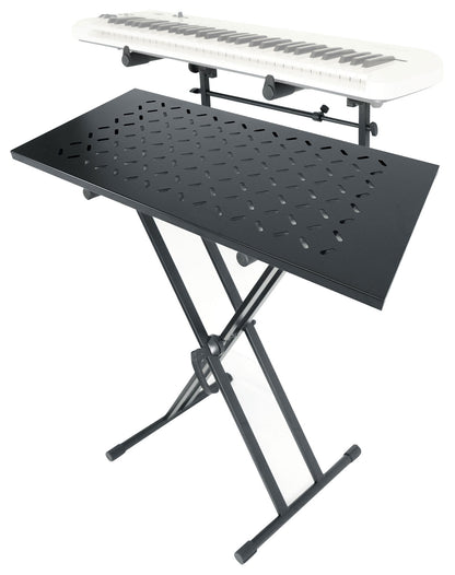 RKS42X 2‑Tier X‑Stand + KS1 Shelf Bundle