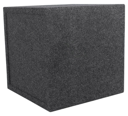 Kicker 50CWCD124 CompC 12" DVC 4 ohm Subwoofer+Sealed Sub Box Enclosure CWCD124