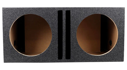 (2) Kicker 50CWCD124 CompC 12" DVC Subwoofers+Vented Sub Box Enclosure CWCD124