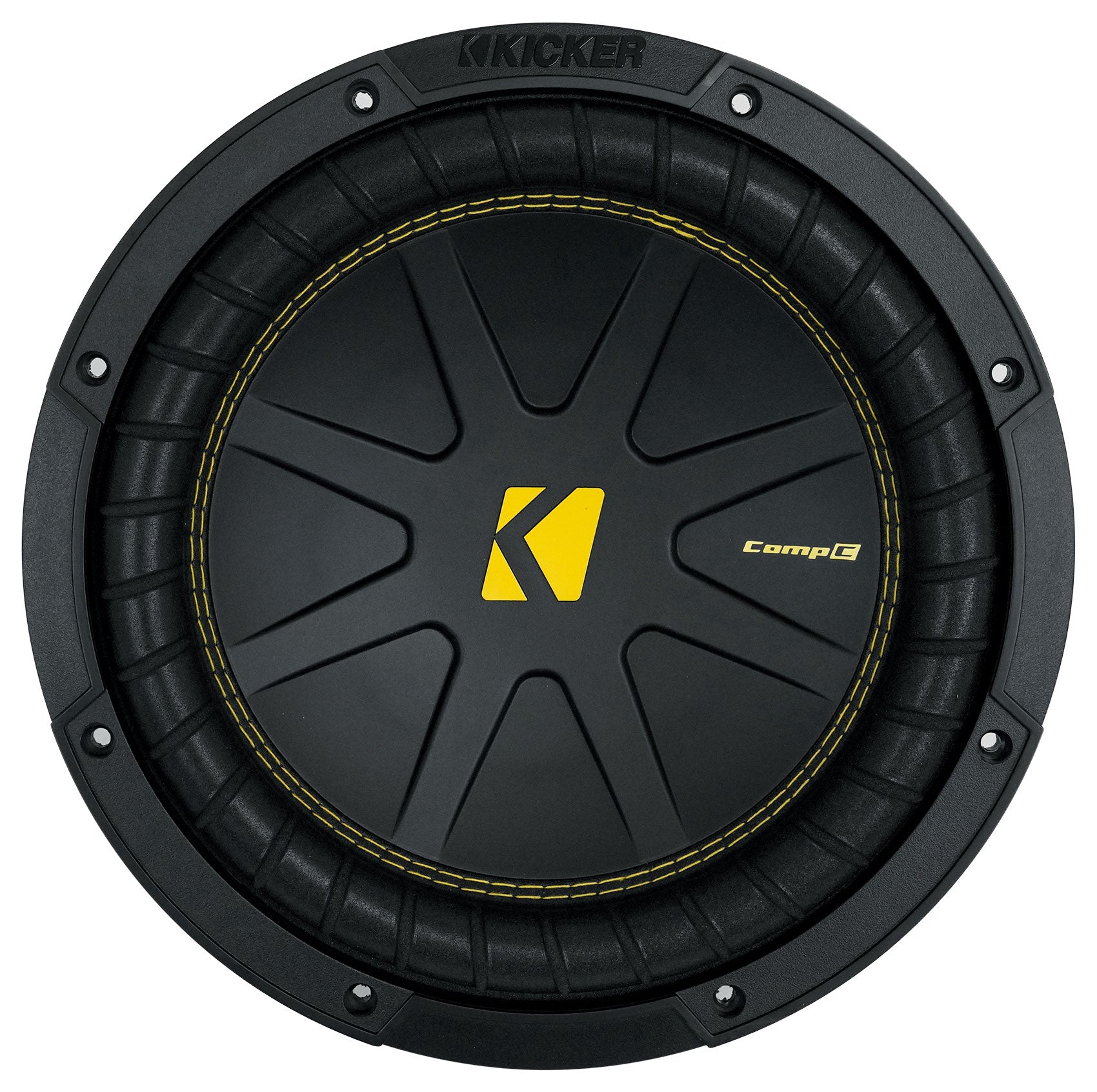 Kicker 50CWCS104 CompC 10" SVC 4 ohm Subwoofer+Mono Amplifier+Amp Kit CWCS104