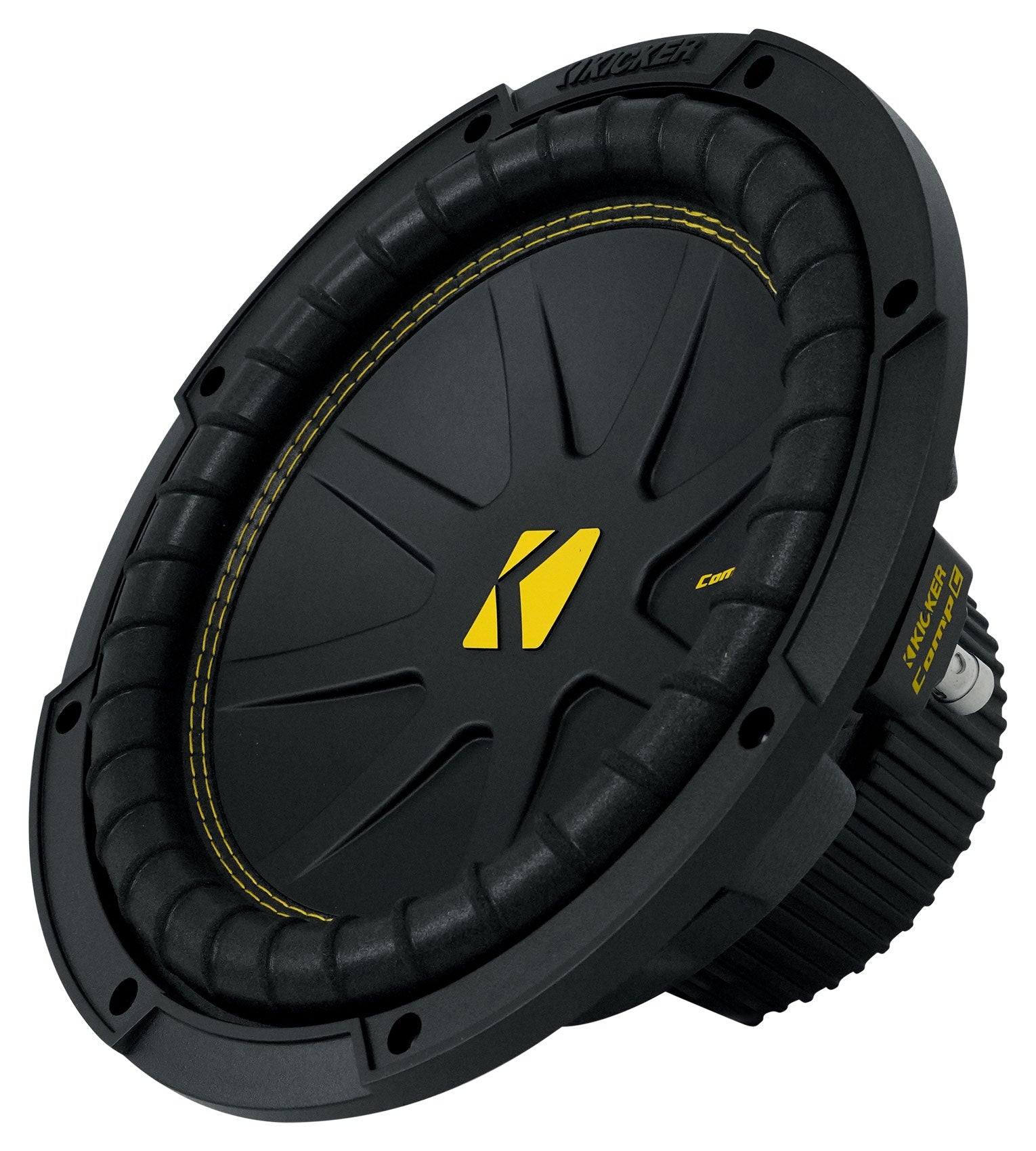 Kicker 50CWCS104 CompC 10" SVC 4 ohm Subwoofer+Mono Amplifier+Amp Kit CWCS104