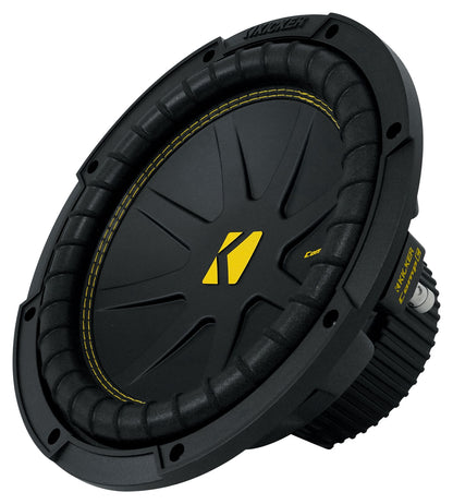 Kicker 50CWCS104 CompC 10" SVC 4 ohm Subwoofer+Mono Amplifier+Amp Kit CWCS104